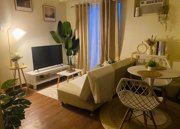 Cozy 1 Bedroom Scandinavian/tropical With Balcony & Parking Apartment Manila
